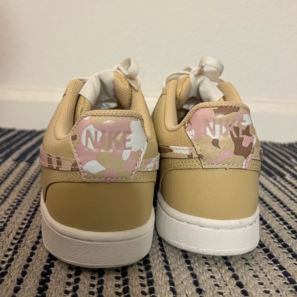 New Nike Court Vision Low Sneaker with Camo - Picture 7 of 11